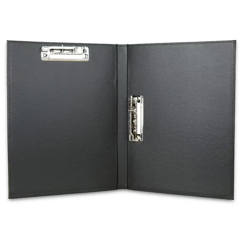 A4 PU Leather Planner Notebook Ring Binder File Folder Portfolio Office School Folder for Documents A4 Paper Writing Board