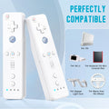Controllers For Nintendo Wii 2 In 1 Left Right Controller Optional Motion Plus Set Game Remote Control Joystick Wireless Gamepad