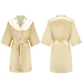 Women's Pure Short Silky Robes Bridesmaid Bride Party | SAMAG