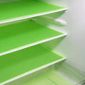 4PCS EVA Waterproof Refrigerator Liner Mat Washable Mildew Kitchen Pad Anti-oil Cabinet Drawer Placemat Heat-insulat Fridge Mat