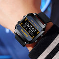 BINBOND Electronic Watch For Men Sports Wristwatch With Electronic Movement LED High-definition Waterproof Luminous Reloj