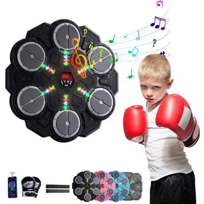 Smart Music Boxing Machine Home Wall Target Children's | SAMAG