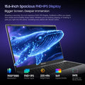Blackview Laptop AceBook 6, Laptops Computer for Business Student, Quad-Core N150,16GB DDR4 512GB SSD, 15.6” FHD IPS Screen