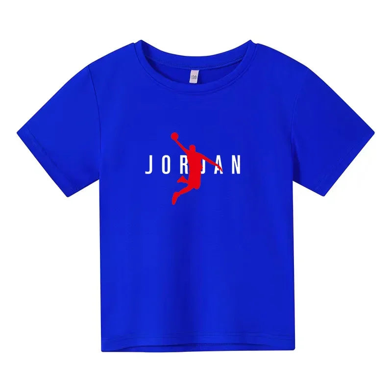 Kids 2 - Piece Letter Print Sports Outfit - Short Sleeve - View 18 | SAMAG