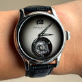 Merkur 100% Tourbillon Watch Men's Sapphire Watch For Men Luxury Mechanical Wristwatches Waterproof Relogio Masculino 42mm