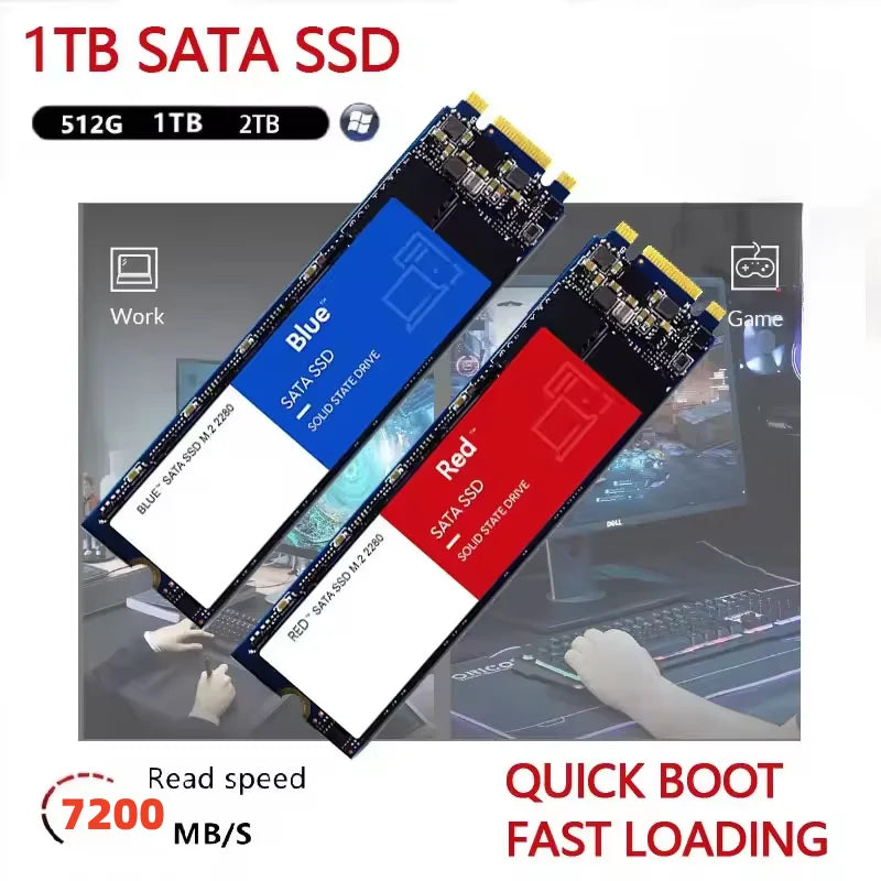 M2 Portable External SSD High Speed Fast Data Operation Large Capacity Mobile Storage Drive For Laptop Desktop PC Windows Mac