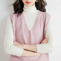 Sweater Vest Spring Autumn Warm Fashin Korean Soft Loose - View 11 | SAMAG