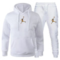 Autumn_Winter Men's jogging Fitness sportswear Set_ Fashionable long - sleeved sweatshirt + casual pants 2 - View 7 | SAMAG