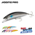 JIGGING PRO 90mm 28g Heavy Surfer Sinking Minnow Lure Sea | SAMAG