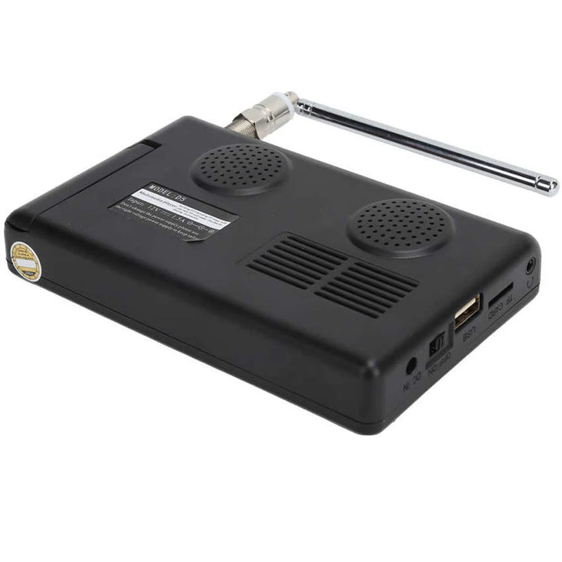 LEADSTAR Rechargeable D5 5 Inch 800*480 Portable Mini TV With DVB-T2 ATSC ISDBT FM ATV USB Battery Pocket TV Watch Any Where