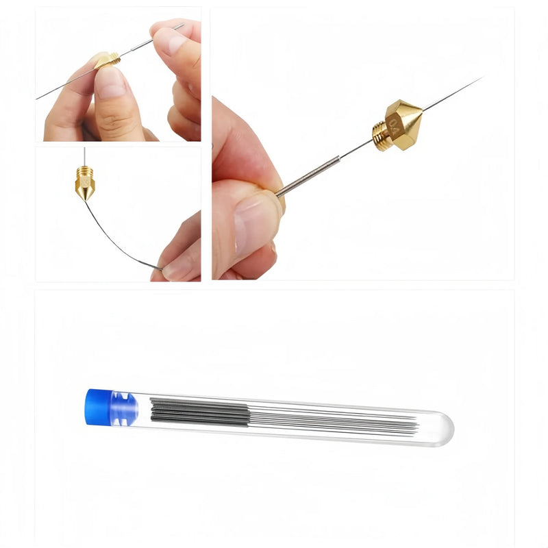 3D Printer Tool Kit Deburring Trimming Tool Scraper Cleaning Needle File Tweezers Pliers Basic Deburring Tools DIY Printer Parts