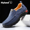 FLYLAND Men's Dress Shoes Fashion Leather Shoes Handmade Male Sapatos Hombre