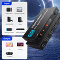 4K HDMI Quad Screen Multiviewer 4x1 1080P 4 in 1 out HDMI Multi Viewer Seamless Switcher 9 Display Modes for Camera Laptop PC TV