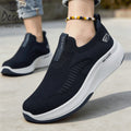 Desai Men's 2026 Autumn Hands-free Slip-on Walking Shoes Breathable Knit Comfort Sole For Daily Commute Office Casual Wear