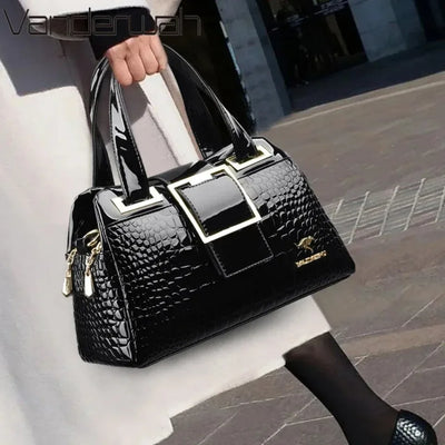 2 layer Large Capacity Tote Bag Luxury Handbags Women | SAMAG