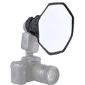 30CM Flashlight Diffuser Portable Universal Flash Flashlight Softbox Diffuser for External Speedlite