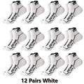 12 Pairs Summer Socks Men's Ankle Running Sports Mesh | SAMAG