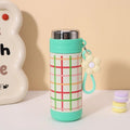 Reusable Portable Stainless Steel Thermos Mug Elegant Cute Water Cup Fashionable Leak Proof Thermos Cup Office