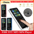 MP4 Player 1.8Inch MP3 MP4 Music Player HiFi Bluetooth 5.0 Support Card Built-in Speaker With FM Alarm Clock E-Book Recording