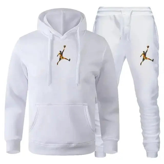 Pull à capuche et pantalon de jogging pour hommes et femmes ensemble deux pièces costume sportif hip hop - View 8 | SAMAG