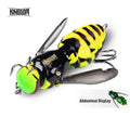 Kingdom Wasp Crawl Bait 4.2g 40mm 6.6g 48mm Floating | SAMAG