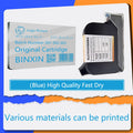 Baiyi Ink Cartridge 12.7mm Quick Dry Original Solvent 0.5 inch Eco for Inkjet Ink Jet Printer