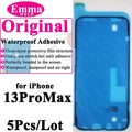 5Pcs Waterproof Sticker for iPhone 13 12 11 Pro Max 14Plus 3M Adhesive LCD Screen Frame Seal Repair Adhesive iphone Acccessories