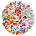Cartoon Colorful Goldfish Stickers Waterproof Transparent - View 5 | SAMAG