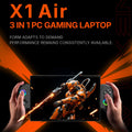 OneXPlayer X1 Air 3-in-1 Gaming Laptop 10.98‘’ Intel7 258V 32GB LPDDR5 2TB Mini PC Windows 11 Tablet+Laptop+Gaming Handheld