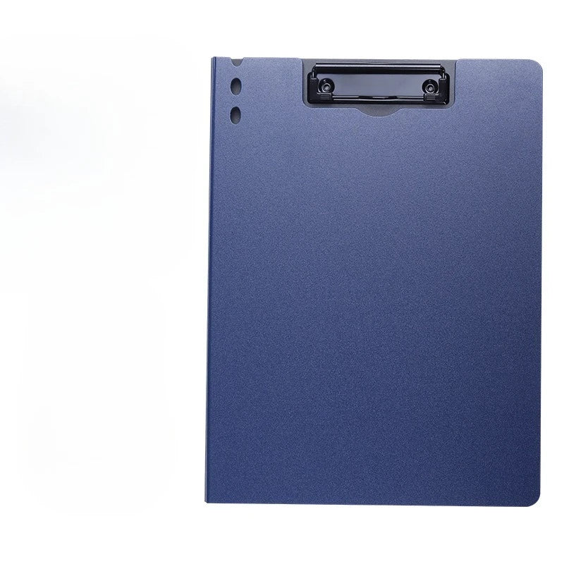 1pc A4 File Folders, Documents Organizer, Clipboard With Cover, Paper Folder For Business & School, Stationery & Office Supplies