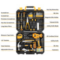DEKO 126Pcs Power Tool Combo Kits with 8V Cordless Drill, 10MM 3/8'' Keyless Chuck, Professional Home - View 2 | SAMAG