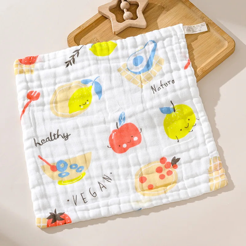 Baby face towel square super soft pure cotton Class - View 12 | SAMAG