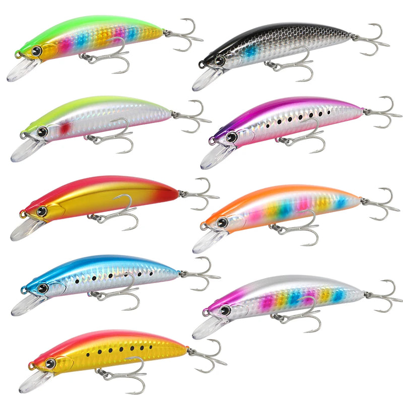 JIGGING PRO 90mm 28g Heavy Surfer Sinking Minnow Lure Sea | SAMAG