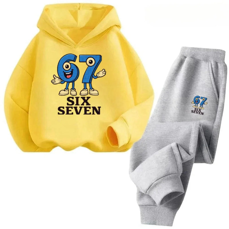 Steal a Brainrot Tracksuit 67 Six Seven Print Kid's - View 6 | SAMAG