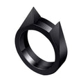 Self-defense cat ear ring window breaker women's anti-wolf men's single finger buckle carry defense spikes finger tiger .