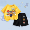 PAW Patrol Boys Short Sleeved T Shirt Two Piece Sets | SAMAG