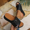 Women Summer Platform Wedge Sandals Open Toe Casual Chic Dressy Slippers Comfortable Clogs Elegant Mules Shoes