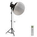 Bowens Video Studio Kit 90/135W 220V Photography Light Dimmable Kit LED Lamp 2m Tripod Flash Studio Lighting 3000-6000K 3 Color