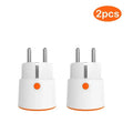 Tuya Smart Zigbee 3.0 Power Plug 16A EU Outlet 3680W Meter Remote Control Work With Zigbee2mqttt And Home Assistant Tuya Hub