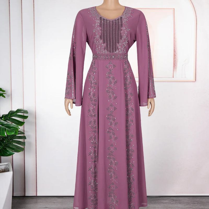 Abayas For Women Dubai Luxury African Muslim Fashion | SAMAG