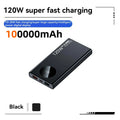 Lenovo 200000mAh Power Bank 120W PD Super Fast Charging Portable Power Bank Large Capacity External Battery With Digital Display