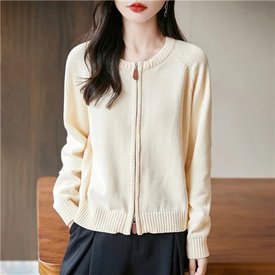 Autumn and Winter New 100 Pure Cotton Sweater Women's - View 9 | SAMAG