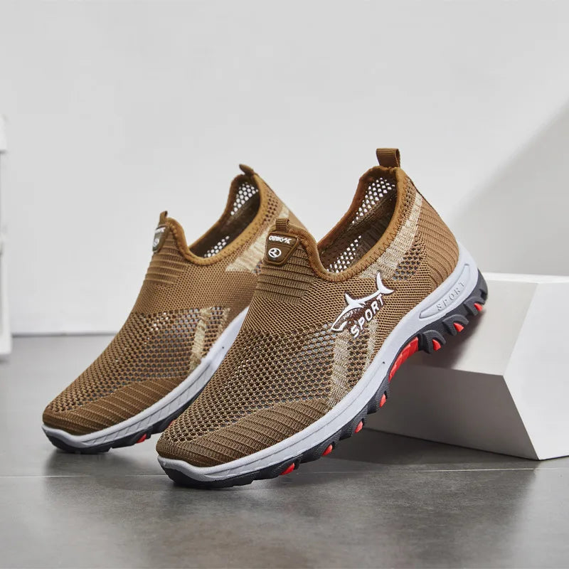 Men's Summer Sneakers Breathable Mesh Summer Sports Shoes Casual Sneakers Free Shipping Shoes