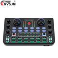 X60 Live Sound Cards DJ Equipment Card Audio Mixer Recording DJ Equipment For Karaoke Broadcast KTV Live Sound Studio Mixer