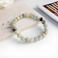 Natural Stone Beads Bracelet For Women Men Agate Crystal Quartzs Aquamarines Jades Jewelry Agates Elastic Bangle Bracelets 6 8mm