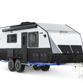Customized Ebike Camping Trailer Electric Bike Towable Camp Cart Lightweight Foldable For Outdoor Cycling Camp