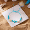 Bohemia Shell Conch Starfish Bracelet for Women Handmade Adjustable Rope Summer Beach Party Jewelry - Visuel 23 | SAMAG