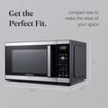 900W Countertop Microwave Oven, 0.9 Cu Ft with Auto Cook & Defrost, Easy Clean & Child Lock
