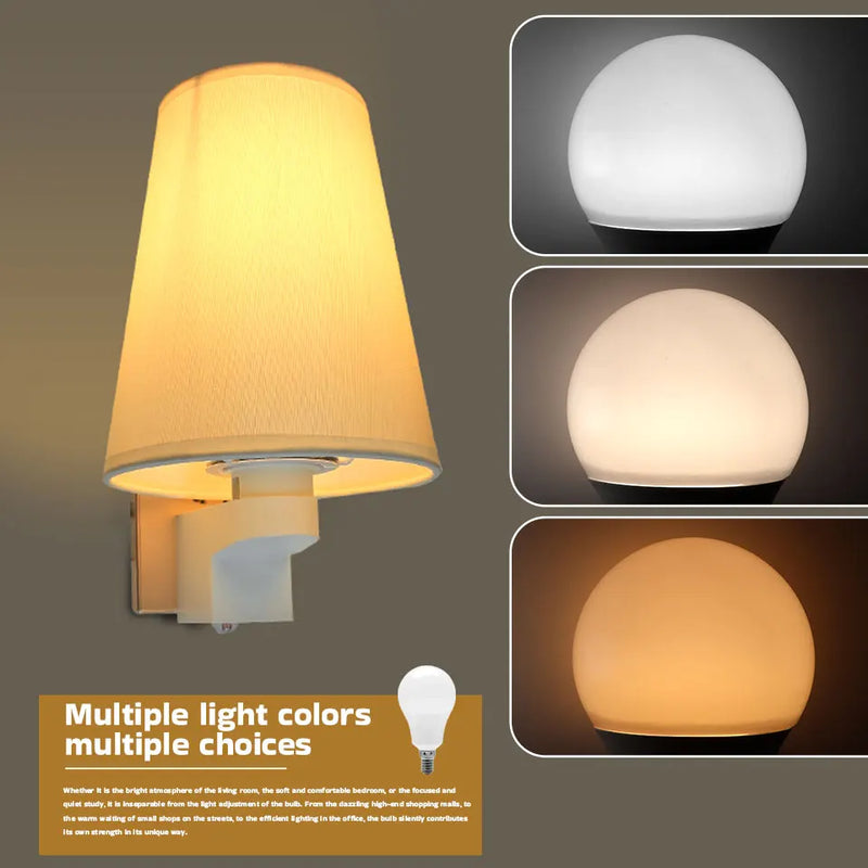 4PCS E27 E14 LED Bulb AC220V SMD2835 3W 6W 9W 12W 15W 18W 20W LED Lamp Cold Warm White Led Bulbs Indoor Lighting