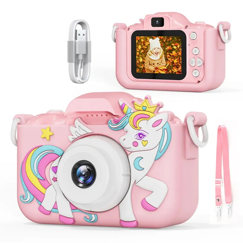 Digital Kids Cameras Toys Mini Children 1080P HD 8x Zoom - Visuel 7 | SAMAG